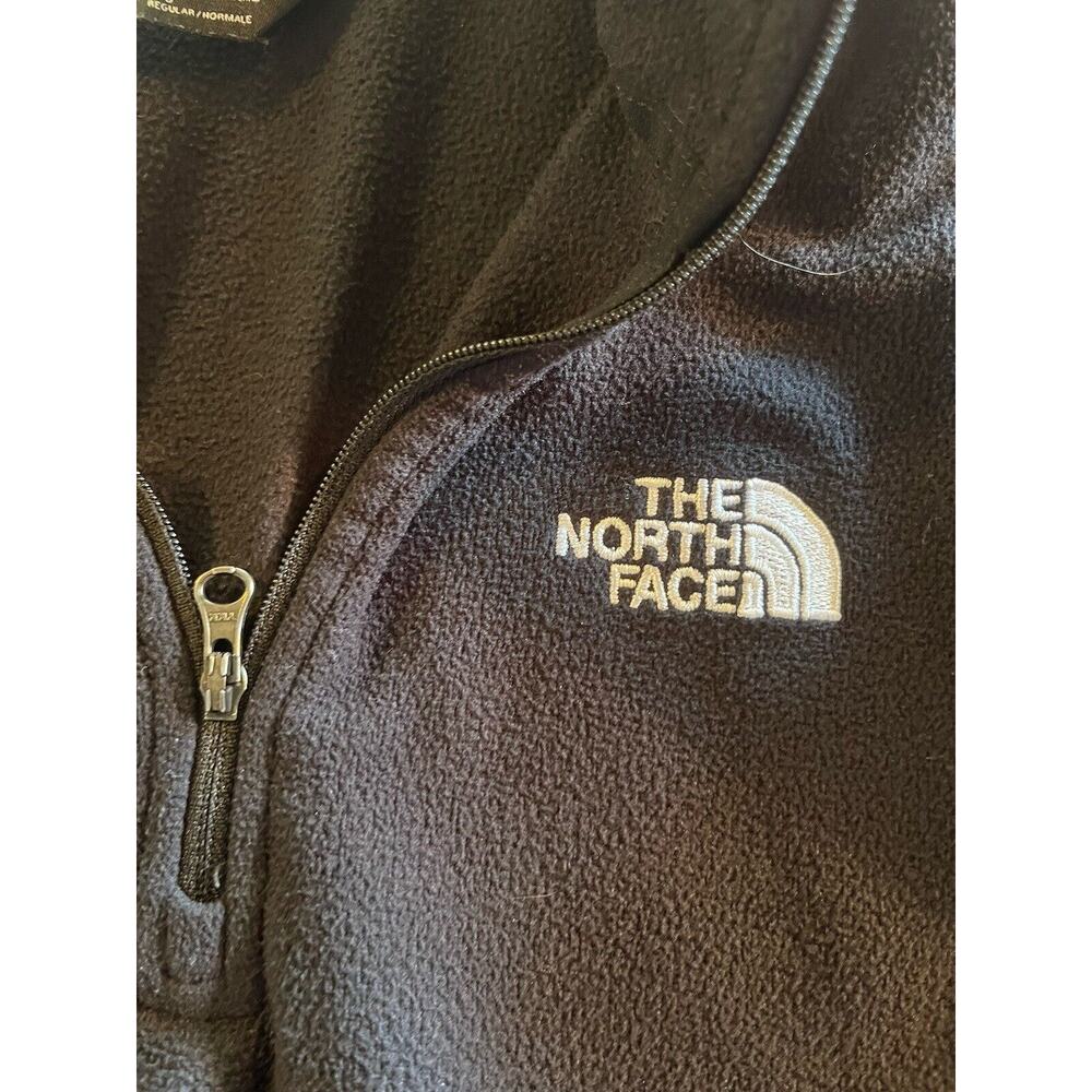 The North Face Jacket Womens L Long Sleeve Quarter Zip Black